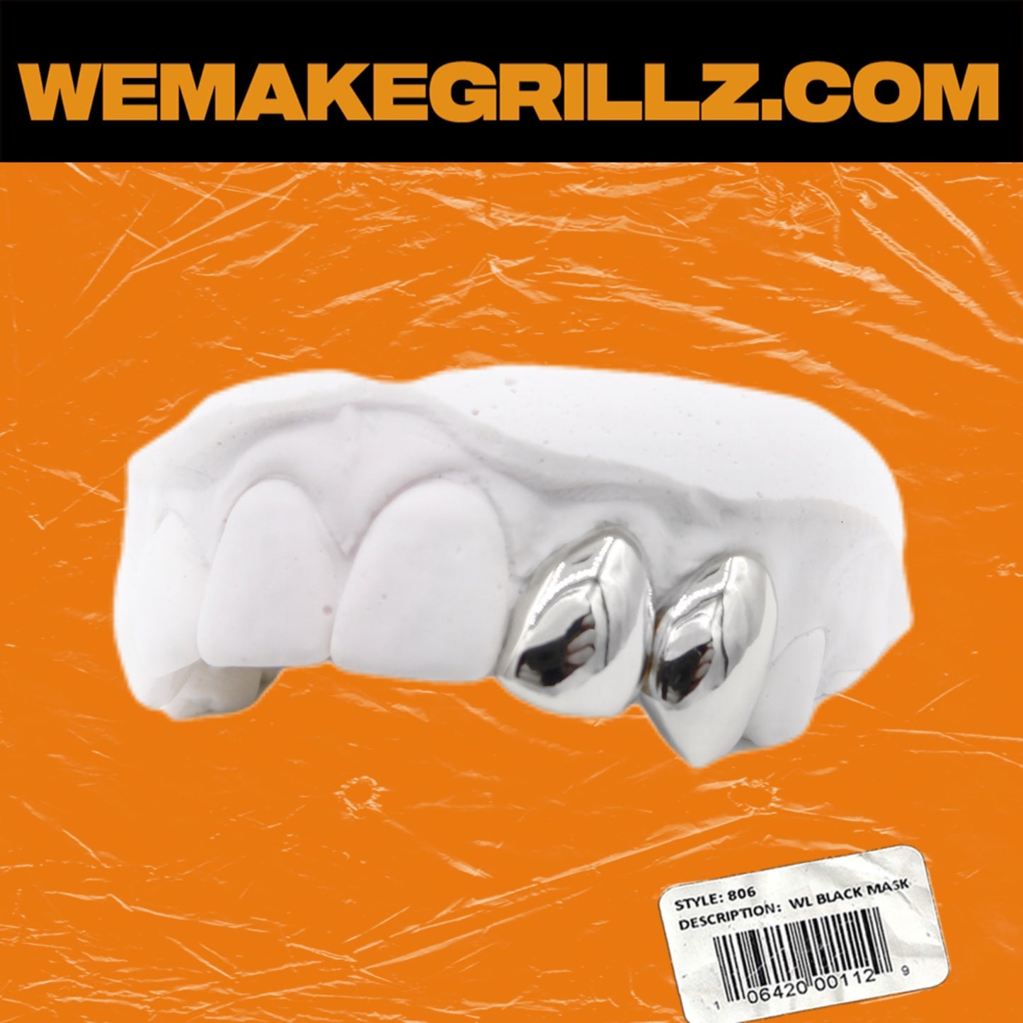 DOUBLE CAP GOLD GRILL