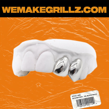 DOUBLE CAP GOLD GRILL